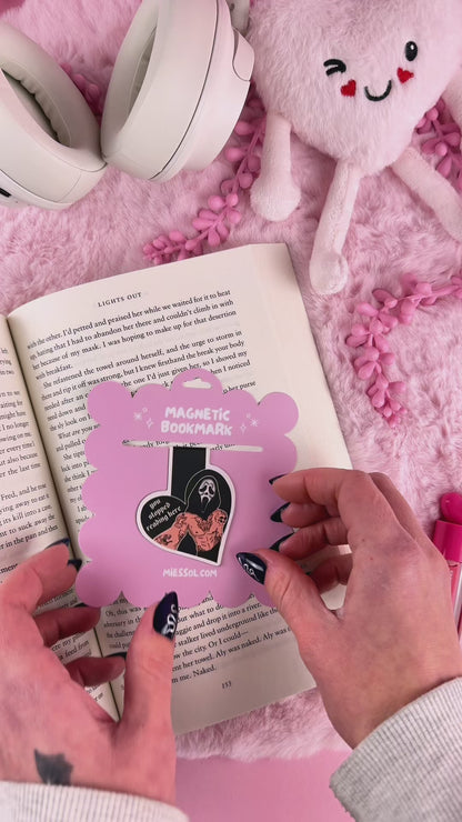 Magnetic Bookmark | Masked Men