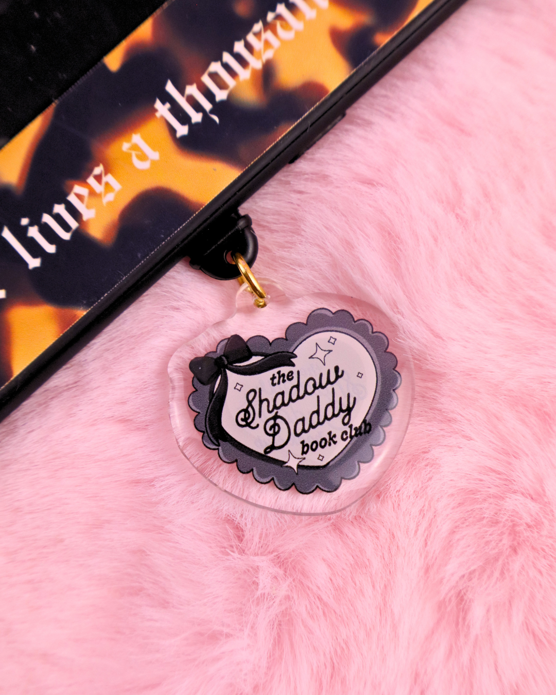 dark romance gift run little mouse charm, booktok, smut reader gift,  bookish gift book bestie, kindle charm, spicy books, dark romance, fae smut, faerie smut, shadow daddy