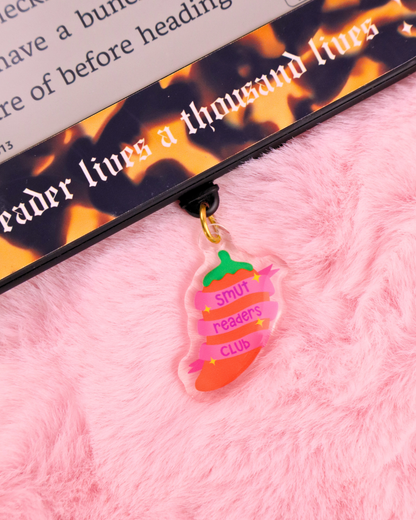 dark romance gift run little mouse charm, booktok, smut reader gift,  bookish gift book bestie, kindle charm, spicy books, dark romance, fae smut, faerie smut, shadow daddy