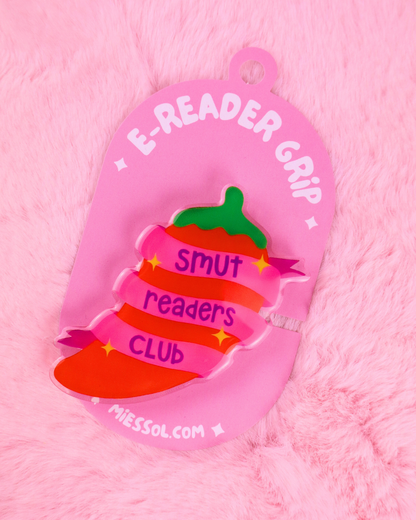 smut book club kindle grip, ereader, kobo, spicy books, smut reader, sexy books, smutty reader, bookish merch, booktok books, bookish gift, funny gift for reader, tbr, smut book club, magsafe
