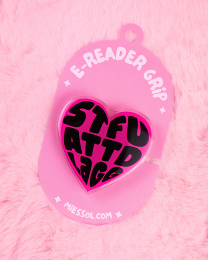 good girl merch, good girl sticker, smut book club kindle grip, dark romance, ereader, kobo, spicy books, smut reader, sexy books, smutty reader, bookish merch, booktok books, bookish gift, funny gift for reader, tbr, smut book club, magsafe, kindle, kobo