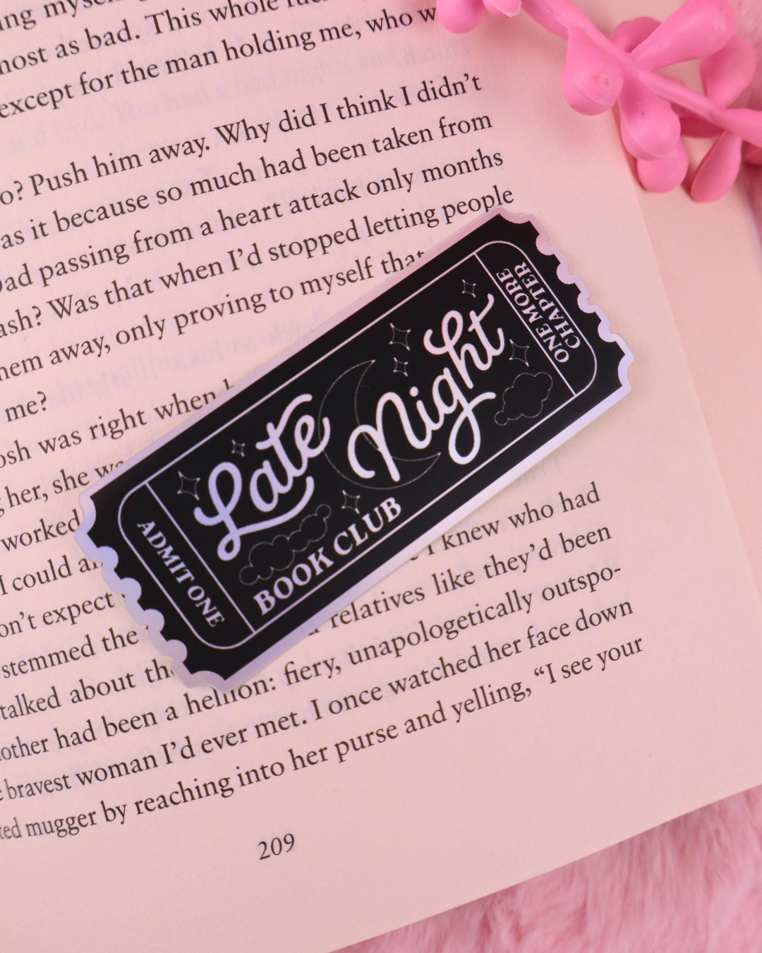 late night book club, midnight readers, booktok, kindle sticker, kobo, bookish gift, bookish sticker, romance readers, spicy book lover, smut reader