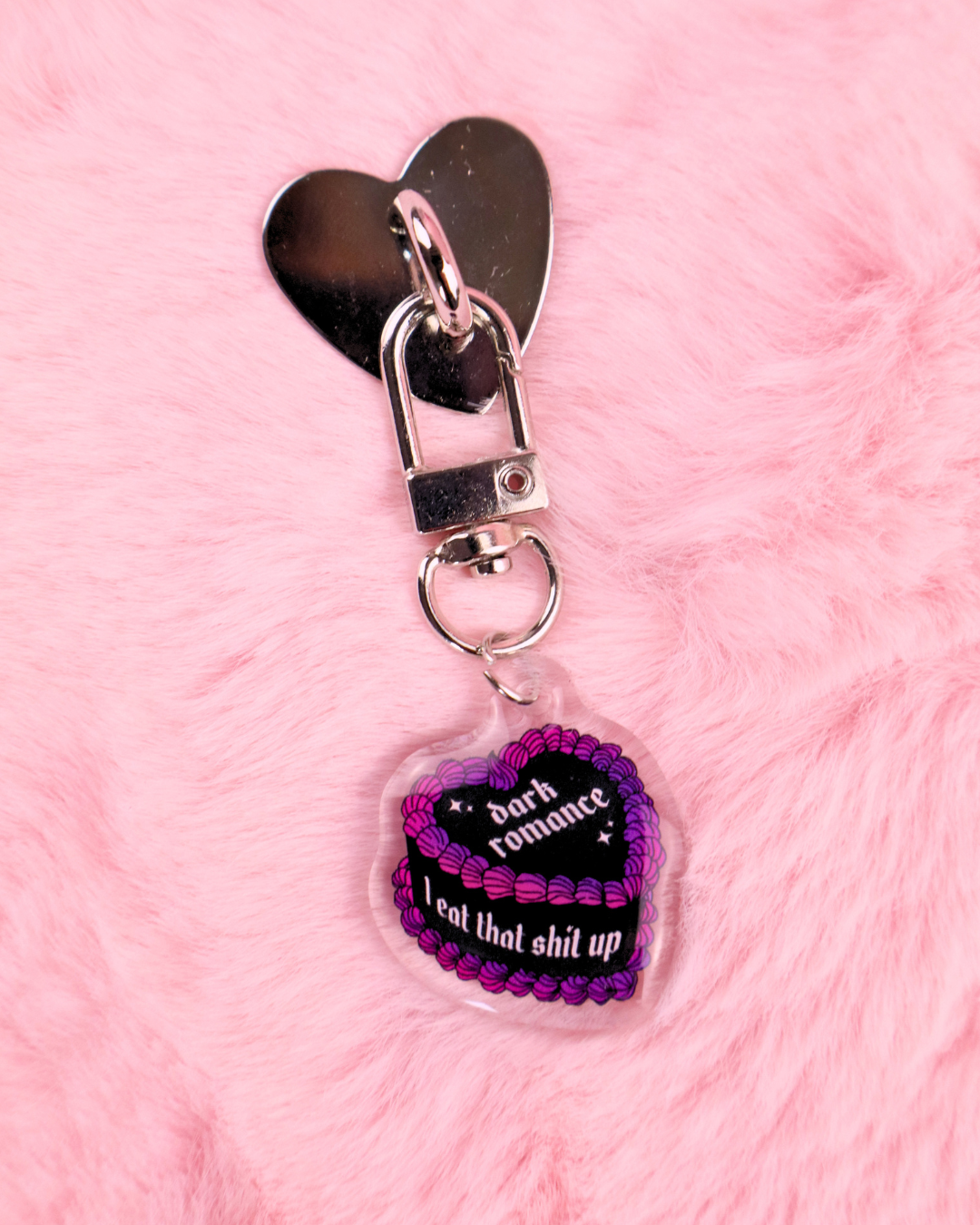 dark romance gift run little mouse charm, booktok, smut reader gift,  bookish gift book bestie, kindle charm, spicy books, dark romance, fae smut, faerie smut, shadow daddy