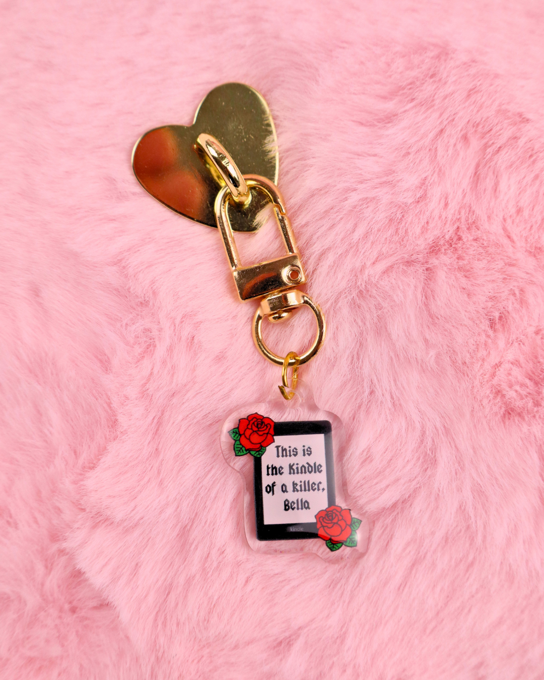 dark romance gift run little mouse charm, booktok, smut reader gift,  bookish gift book bestie, kindle charm, spicy books, dark romance, fae smut, faerie smut, shadow daddy, twilight. kindle of a killer