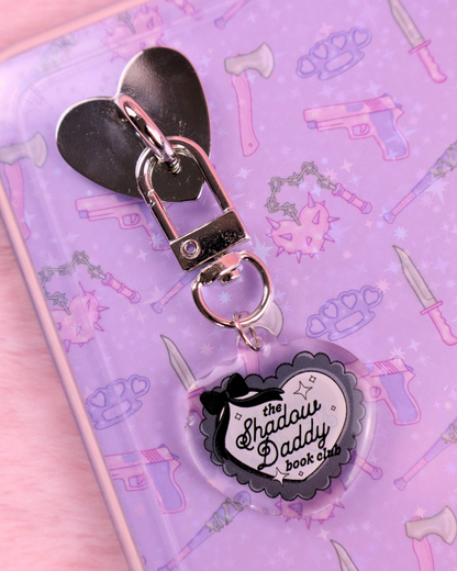 dark romance gift run little mouse charm, booktok, smut reader gift,  bookish gift book bestie, kindle charm, spicy books, dark romance, fae smut, faerie smut, shadow daddy