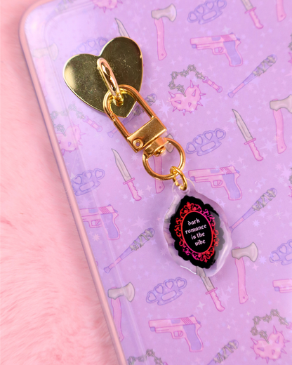 dark romance gift run little mouse charm, booktok, smut reader gift,  bookish gift book bestie, kindle charm, spicy books, dark romance, fae smut, faerie smut, shadow daddy, 
