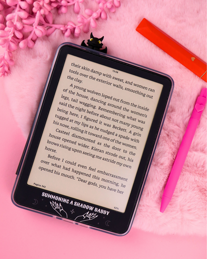 shadow daddy kindle skin, kobo skin, vinyl, booktok, laden, rhysand, ruhn, romantasy readers, fourth wing, bookish merch, kindle accessories, kindle decor