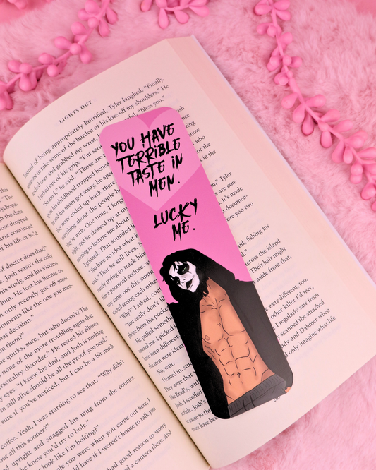 booktok masked men, bookish merch, bookmark dark academia, ghost, horror, halloween, men who year bookmark, romantasy, book boyfriend, bookish gift, bookish merch, dark romance, bookmarks, cute bookmarks, funny bookmark, fictional men, smut books, spicy books, booktok