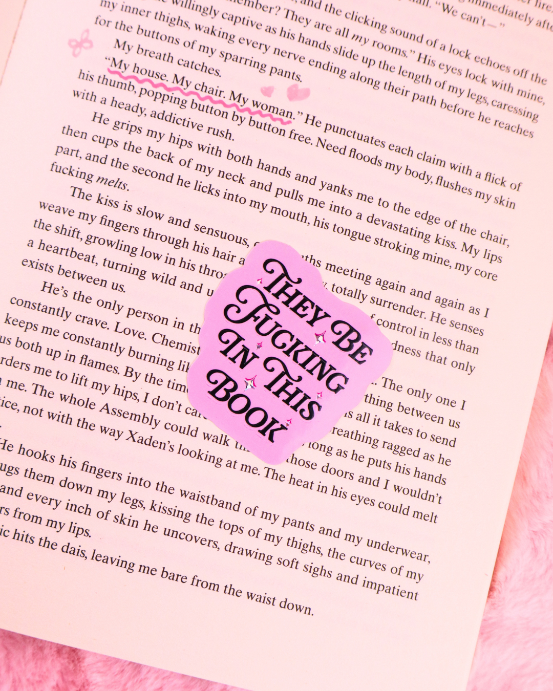 smut sticker for kindle clear case, spicy book lover, romance readers, booktok, bookstagram, bookish gift, bookish merch