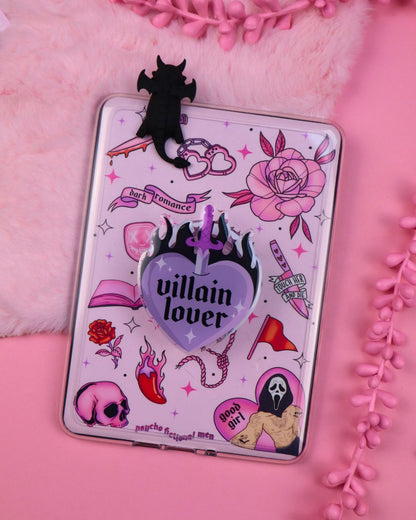 kindle and kobo grip, kindle accessories, villain lovers, enemies to lovers, booktok, dark romance, romantasy, e-reader accessories, kindle charm