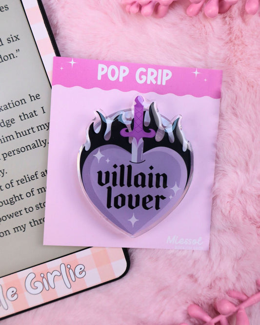 kindle and kobo grip, kindle accessories, villain lovers, enemies to lovers, booktok, dark romance, romantasy, e-reader accessories, kindle charm