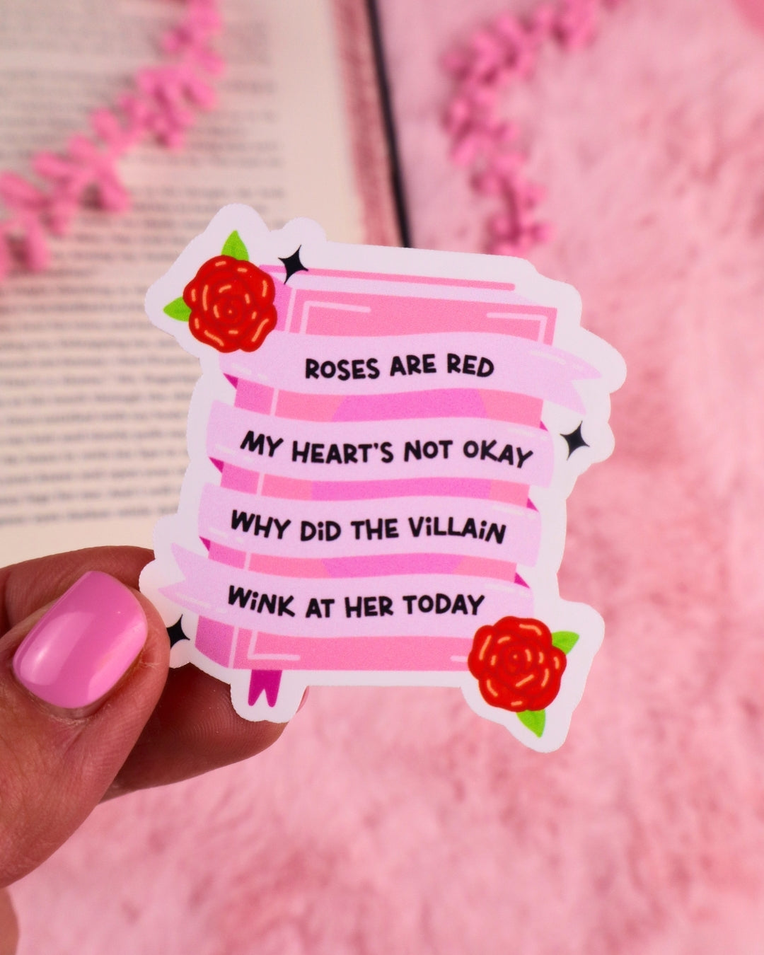 booktok sticker for kindle and kobo, romance readers, dark romance, smut books, spicy book lover, bookish gift