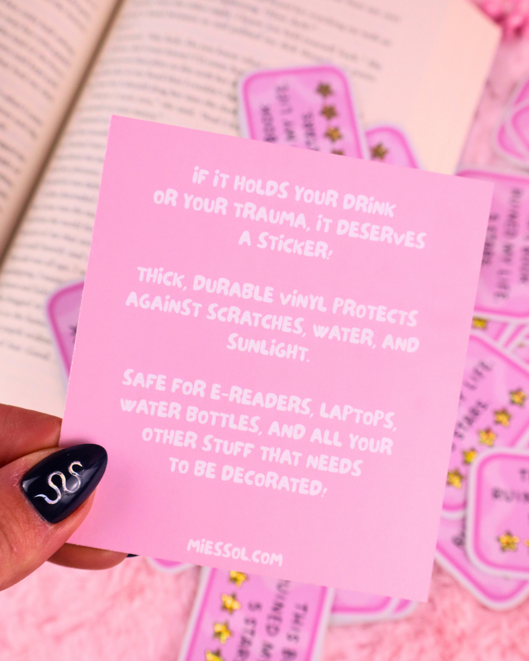 funny booktok sticker, book review sticker, bookish gift, book ruined my life, 5 stars, little kindle sticker, kobo sticker, romantasy, dark romance book lover