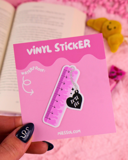 booktok sticker, funny dark romance sticker, spicy book reader, smut lover, gift for readers, funny bookish sticker, kindle sticker, kobo sticker, waterproof vinyl bookish sticker, romance readers