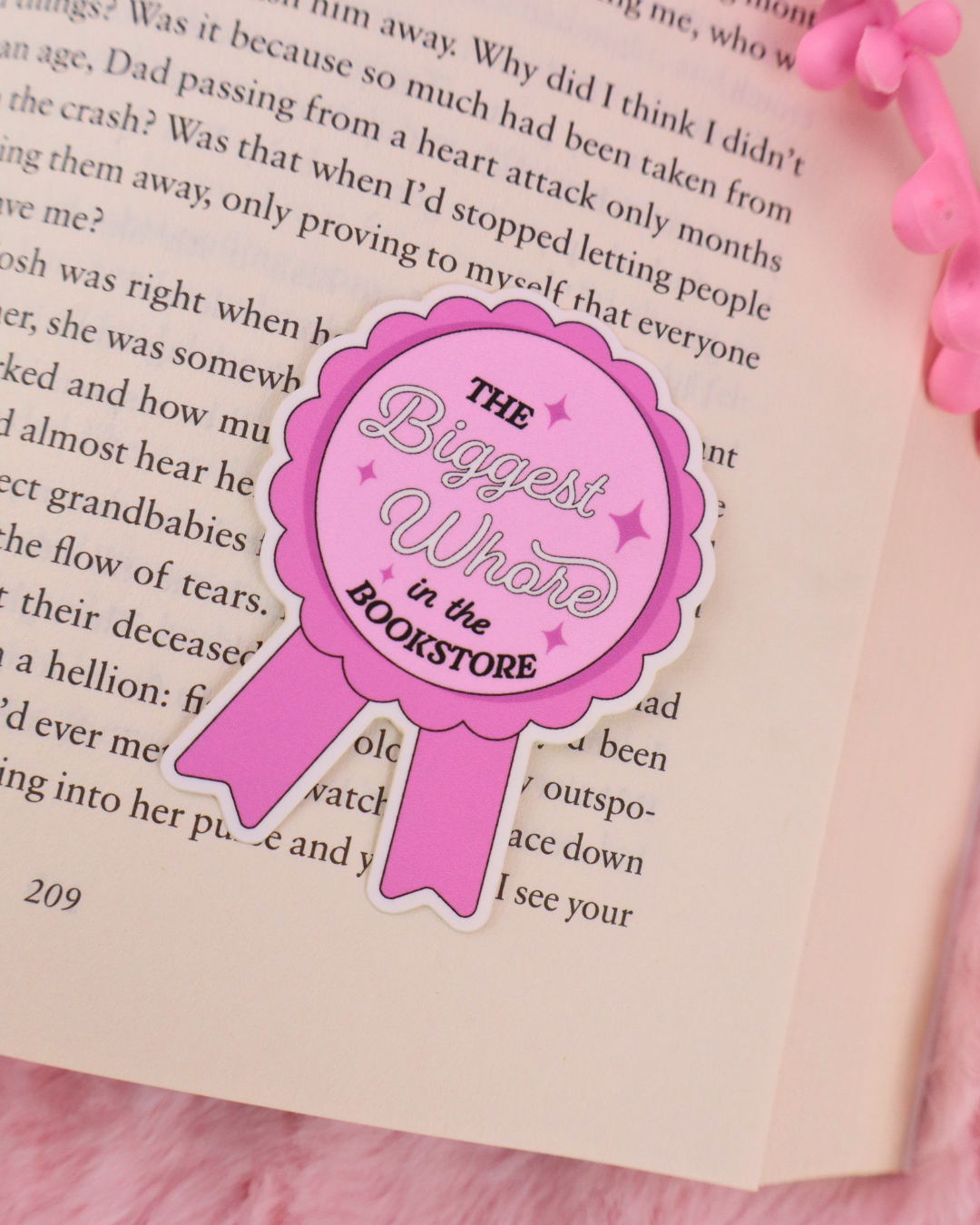 smut sticker for kindle clear case, spicy book lover, romance readers, booktok, bookstagram, bookish gift, bookish merch, villain lover, dark romance, booklover, book lover gift. kobo, boox, ereader sticker, whore in the bookstore