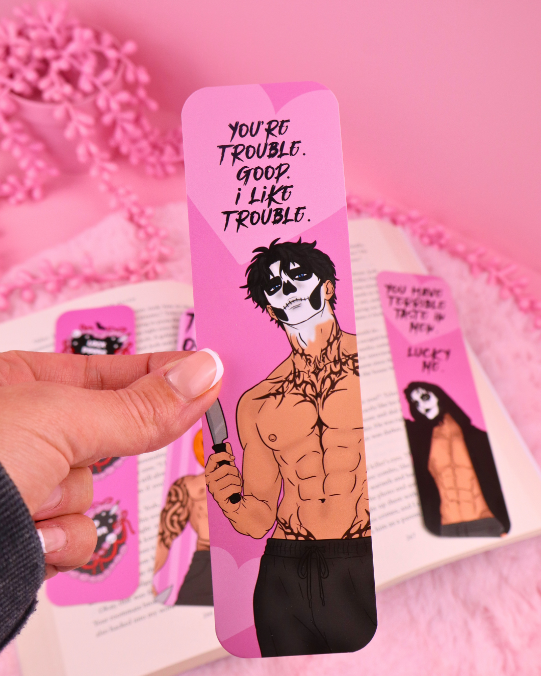 booktok masked men, bookish merch, bookmark dark academia, ghost, horror, halloween, men who year bookmark, romantasy, book boyfriend, bookish gift, bookish merch, dark romance, bookmarks, cute bookmarks, funny bookmark, fictional men, smut books, spicy books, booktok